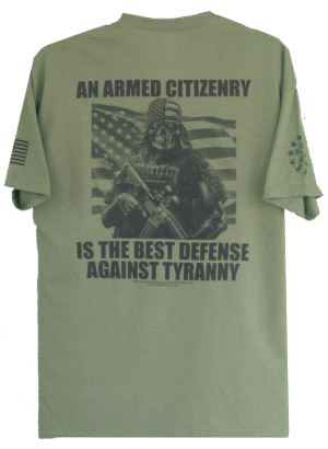 Armed Citizenry is the Best Defense T-Shirt - Image 6