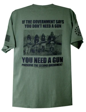 Geronimo You Need a Gun T-Shirt Special - Image 9