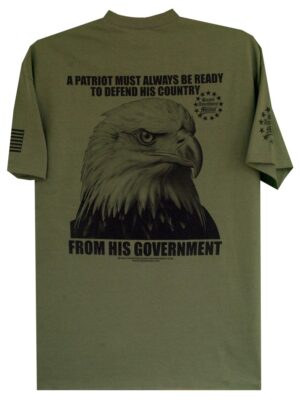 A Patriot Must Always Be Ready to Defend His Country T-Shirt - Image 4