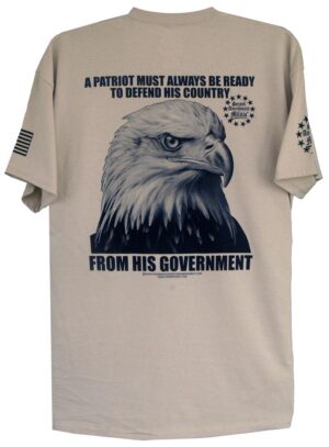 A Patriot Must Always Be Ready to Defend His Country T-Shirt - Image 5