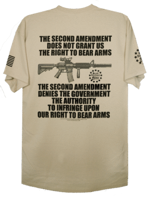 Second Amendment Denies The Government The Authority to Infringe T-Shirt - Image 5