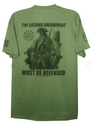 The Second Amendment Must Be Defended Patriot T-Shirt - Image 3
