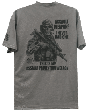 Assault Prevention Weapon T-Shirt - Image 4