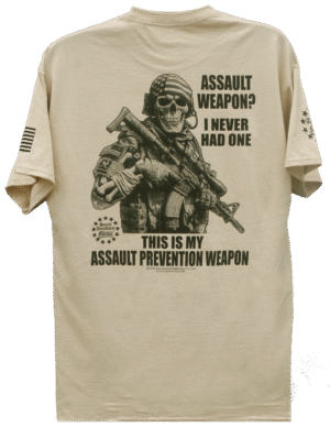 Assault Prevention Weapon T-Shirt - Image 5