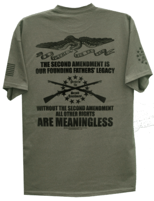 The Second Amendment Our Founding Fathers' Legacy T-Shirt - Image 4