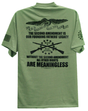 The Second Amendment Our Founding Fathers' Legacy T-Shirt - Image 3