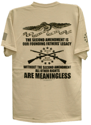 The Second Amendment Our Founding Fathers' Legacy T-Shirt - Image 5