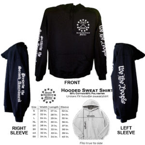 Second Amendment-America's Original Homeland Security Hooded Sweat Shirt - Image 4