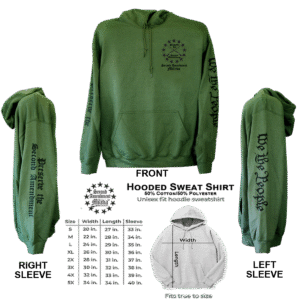 Second Amendment-America's Original Homeland Security Hooded Sweat Shirt - Image 3