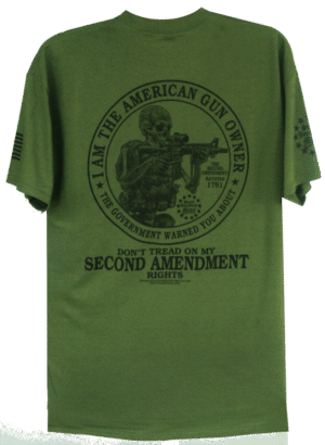 I Am The American Gun Owner T-Shirt - Image 3