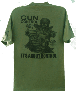 Gun Control Is Not About Guns, It' About Control T-Shirt - Image 3