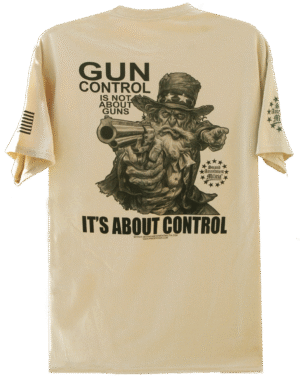 Gun Control Is Not About Guns, It' About Control T-Shirt - Image 5