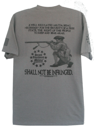 Second Amendment Pioneer Aiming T-Shirt - Image 5
