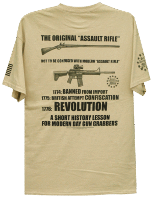 Original Assault Rifle T-Shirt - Image 5