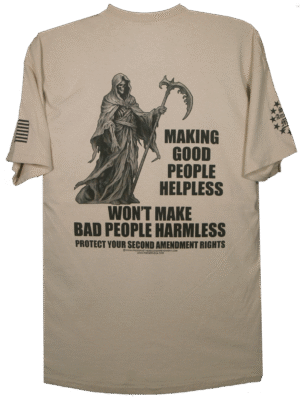 Making Good People Helpless, Won't Make Bad People Harmless T-Shirt - Image 5