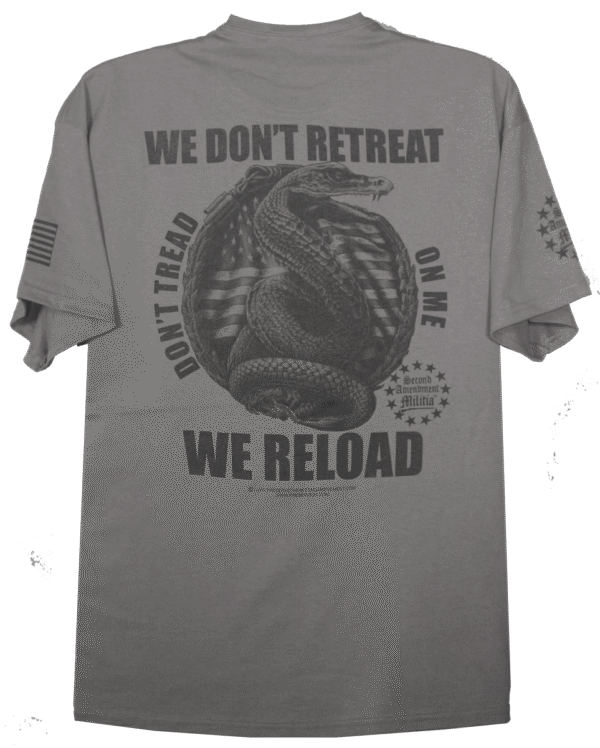 SAM We Don't Retreat Charcoal png