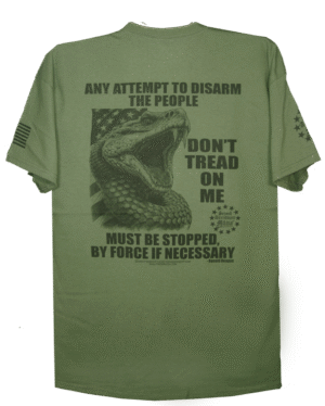 Any Attempt To Disarm The People Must Be Stopped By Force If Necessary, T-Shirt - Image 3