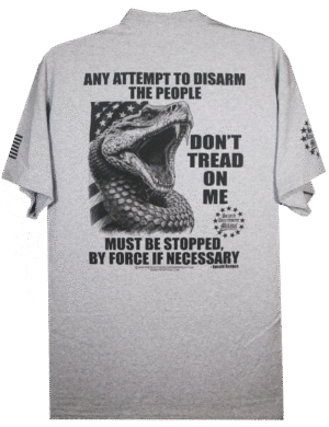 Any Attempt To Disarm The People Must Be Stopped By Force If Necessary, T-Shirt - Image 4