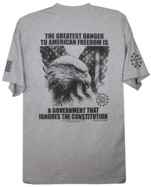 Greatest Danger To American Freedom T-Shirt - Image 3