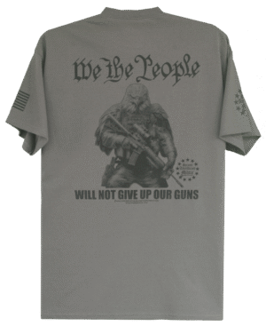 We The People Will Not Give Up Our Guns T-Shirt - Image 4