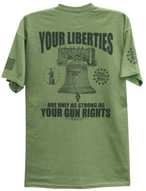 Your Liberties Are Only As Strong As Your Gun Rights T-Shirt - Image 3